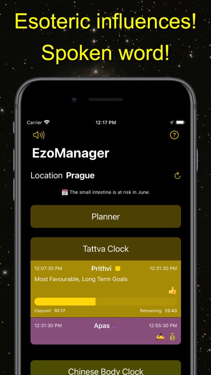 EzoManager – esoteric planner screenshot-0