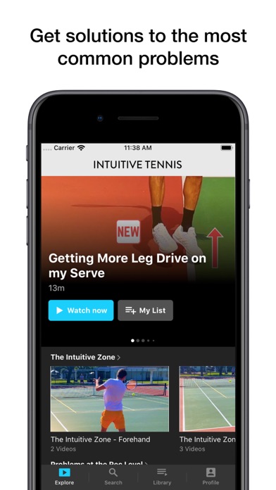 Intuitive Tennis Screenshot
