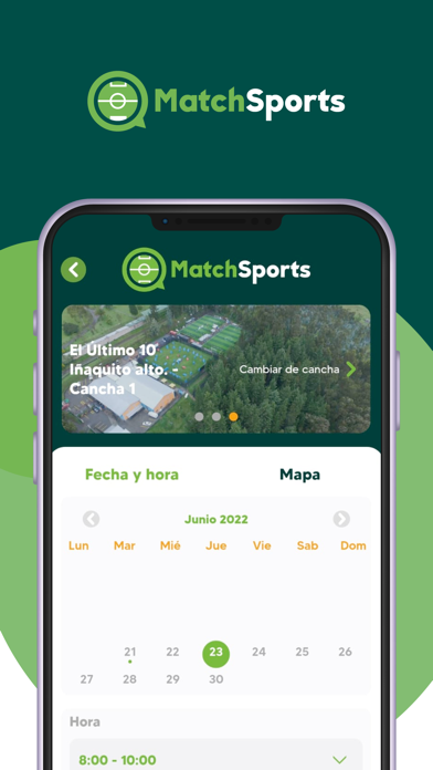 Match Sports. Reserva y Juega Screenshot