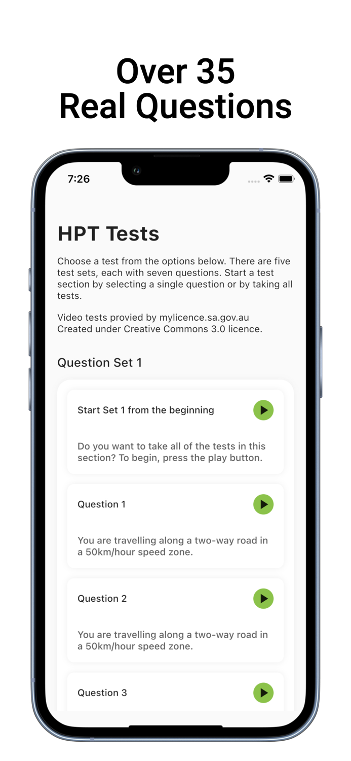 HPT Real Test Questions NSW
