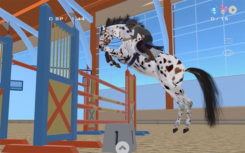 jumpy horse show jumping iphone screenshot 4