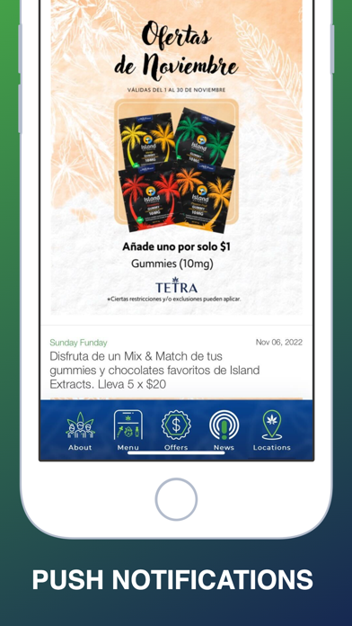 Tetra Dispensary Screenshot