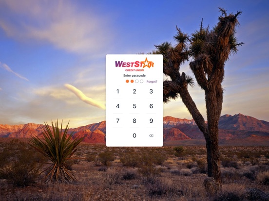 WestStar Credit Union iPad screenshot 2 - Finance app