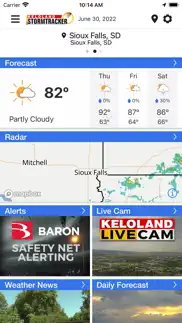 kelo weather – south dakota iphone screenshot 1