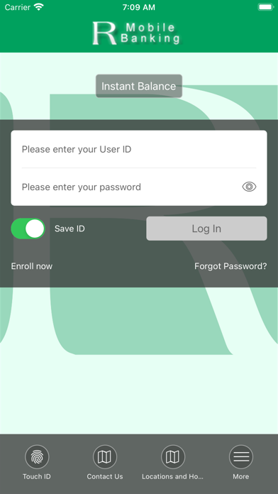 Riddell National BanK Screenshot