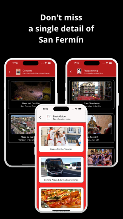San Fermín App Screenshot