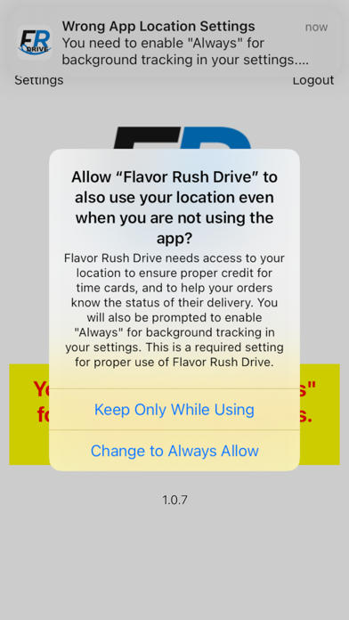Flavor Rush Drive Screenshot