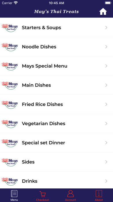 Mays Thai Treats Screenshot