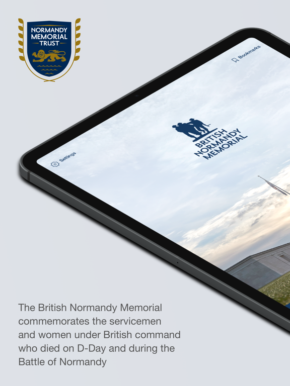 THE BRITISH NORMANDY MEMORIAL