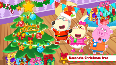 Wolfoo's Christmas Decoration Screenshot