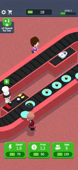 Game screenshot Idle Sushi Restaurant 3D mod apk