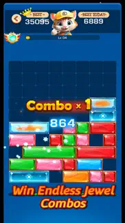 sliding block puzzle jewel iphone screenshot 2