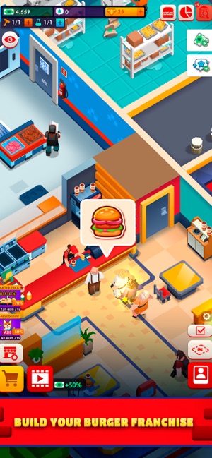 Jogo Idle Burger Tycoon Burger versão móvel andróide iOS apk baixar  gratuitamente-TapTap