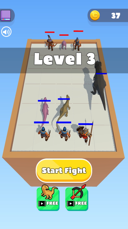#7. Merge Dino Fighters (iOS) 由: Kwan Shum