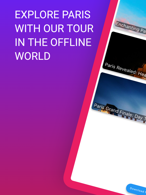 Paris Audio Tour & Offline Map