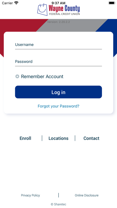Wayne County FCU Screenshot