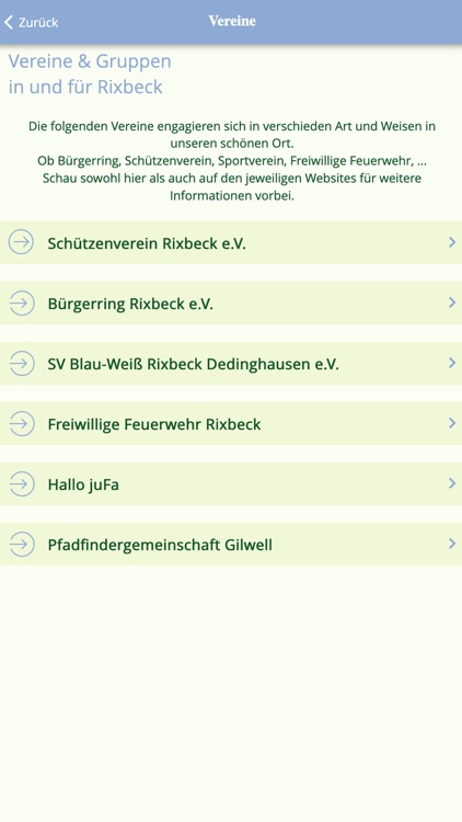 Rixbecker DorfApp