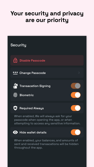 Bitcoin Wallet - BTC Vault Screenshot