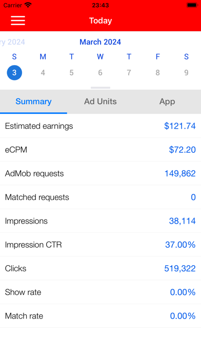 Ads Earnings Tracker for Admobのおすすめ画像3