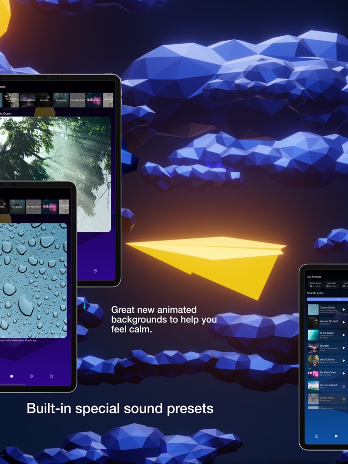 Infinite Storm Rain Sounds