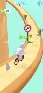 Fold Bike Run screenshot #2 for iPhone