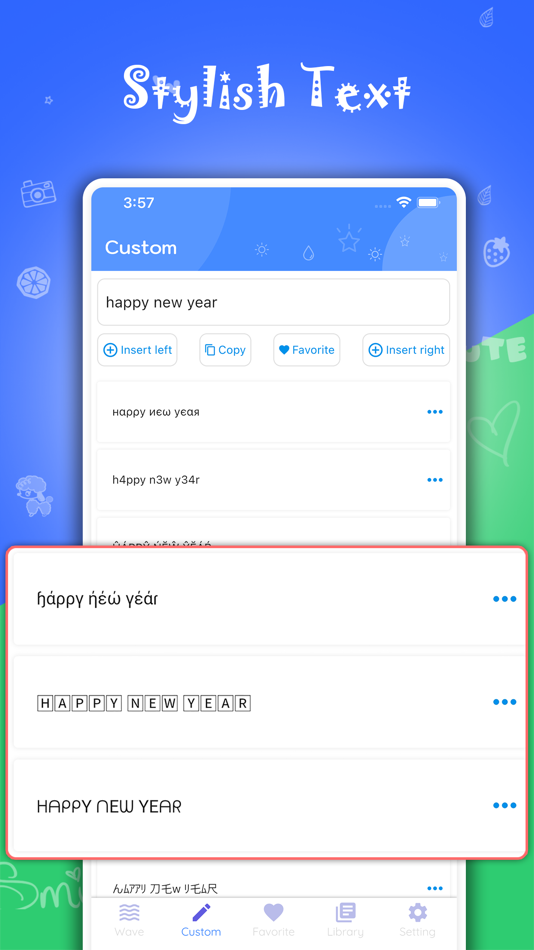 #2. Fancy & Stylish Text (iOS) 由: Buca JSC