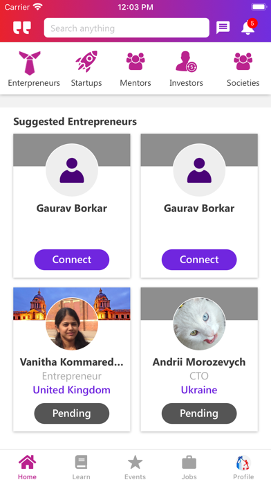 Meek - Social Business Network Screenshot