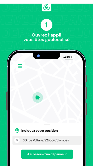 DepanneVelo Screenshot