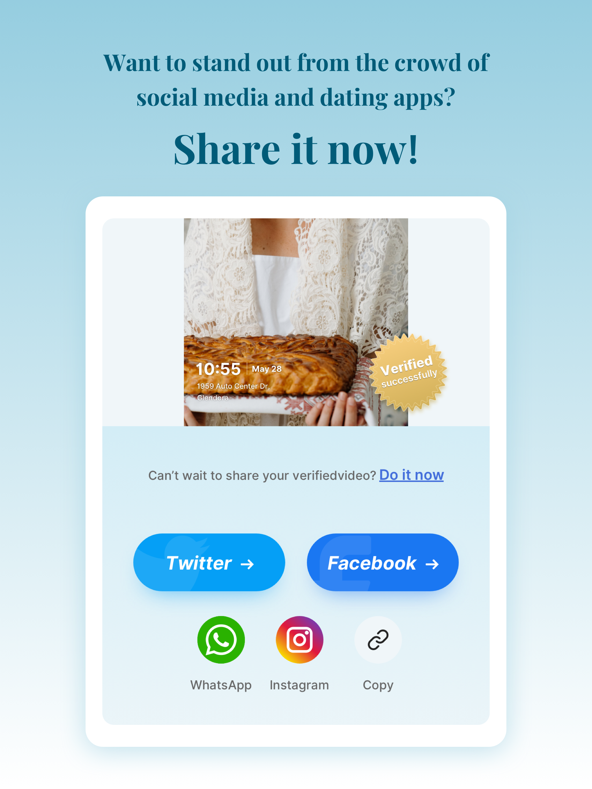 100% Authentic: VerifiedVideos
