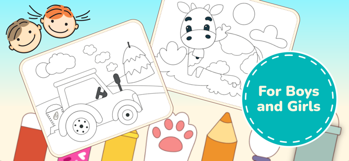 Coloring Games Kids・Babies 2-6