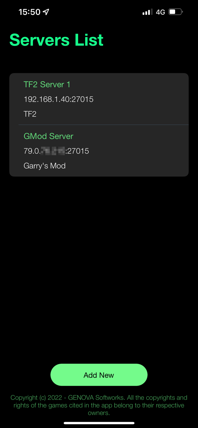 RCON Game Server Admin 2022