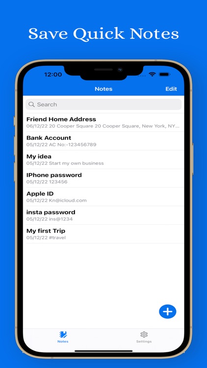 KeepNotes - Secure Notes