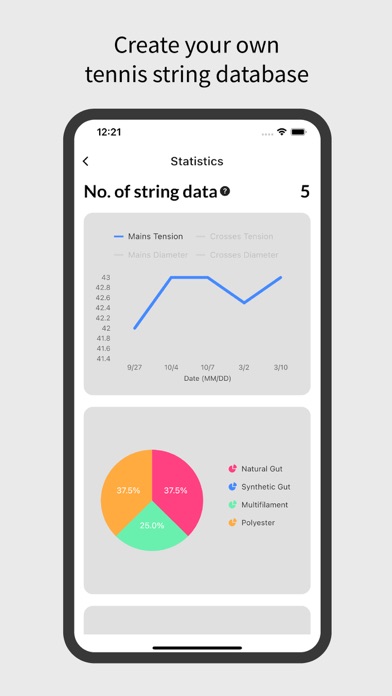 String GOAT - for tennis Screenshot