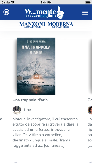 Libreria Manzoni e Moderna Screenshot