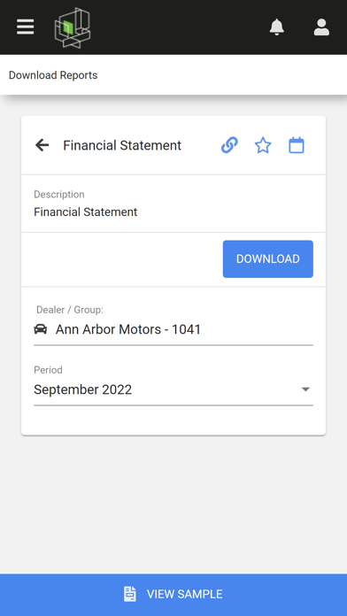 FinancialView Screenshot