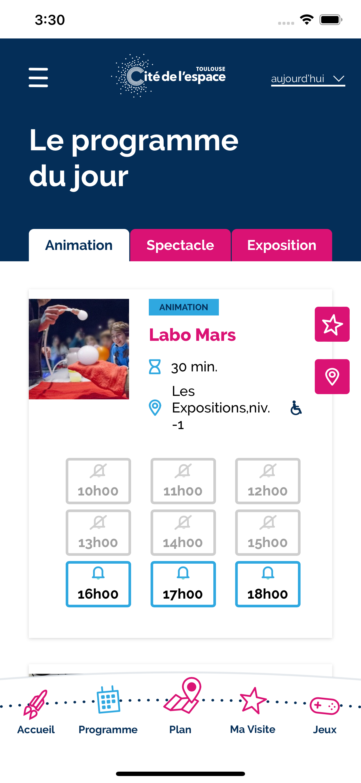 Ma Cité de l'espace