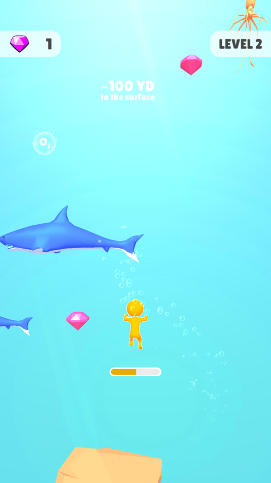 #2. Underwater Run 3D (iOS) 由: BOOM GAMES YAZILIM VE TICARET ANONIM SIRKETI