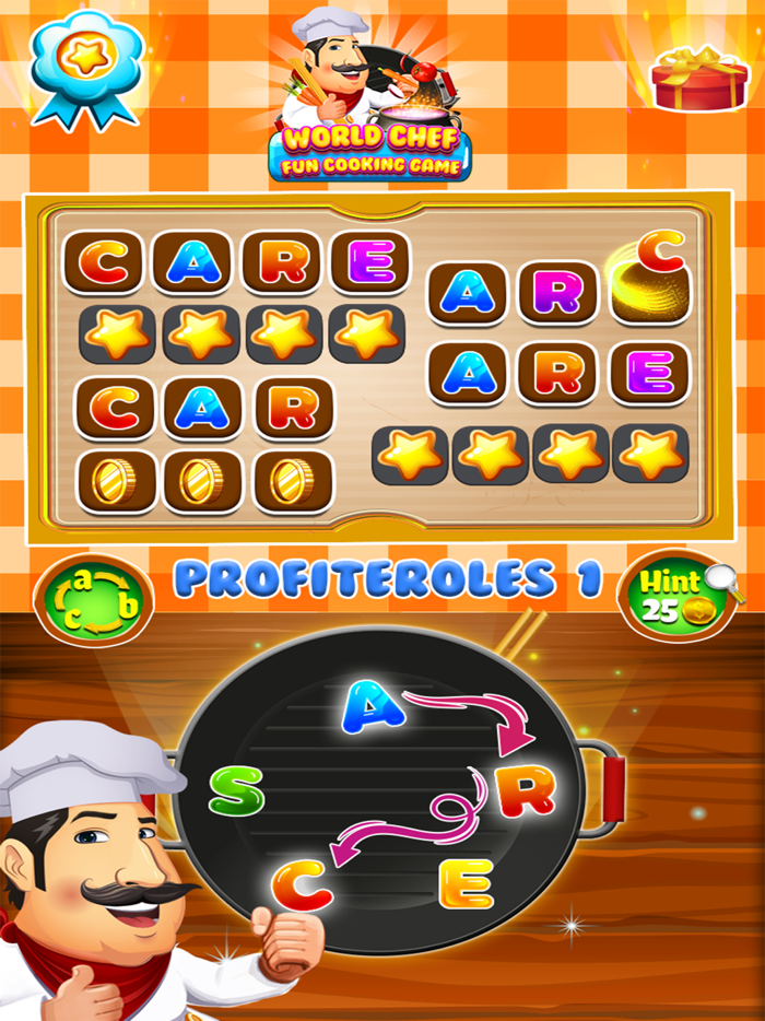 Word Chef Fun Cooking Recipe