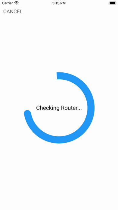 LCI Router Update Screenshot