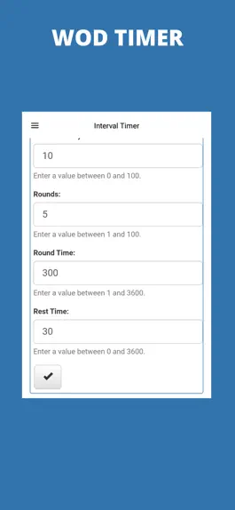 Game screenshot WOD Generator and Timer App apk