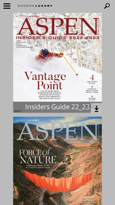 ASPEN Magazine HD Screenshot