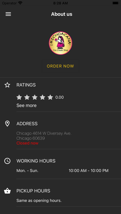 LA MICHOACANA ICS Screenshot