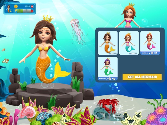 Mermaid Games: Magic Princess screenshot 2
