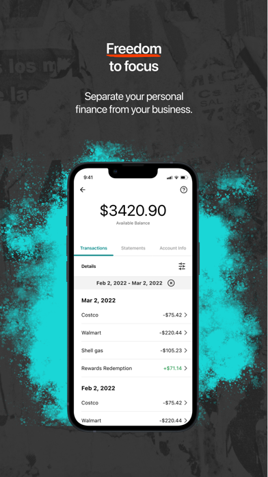 Artist Growth Wallet Screenshot