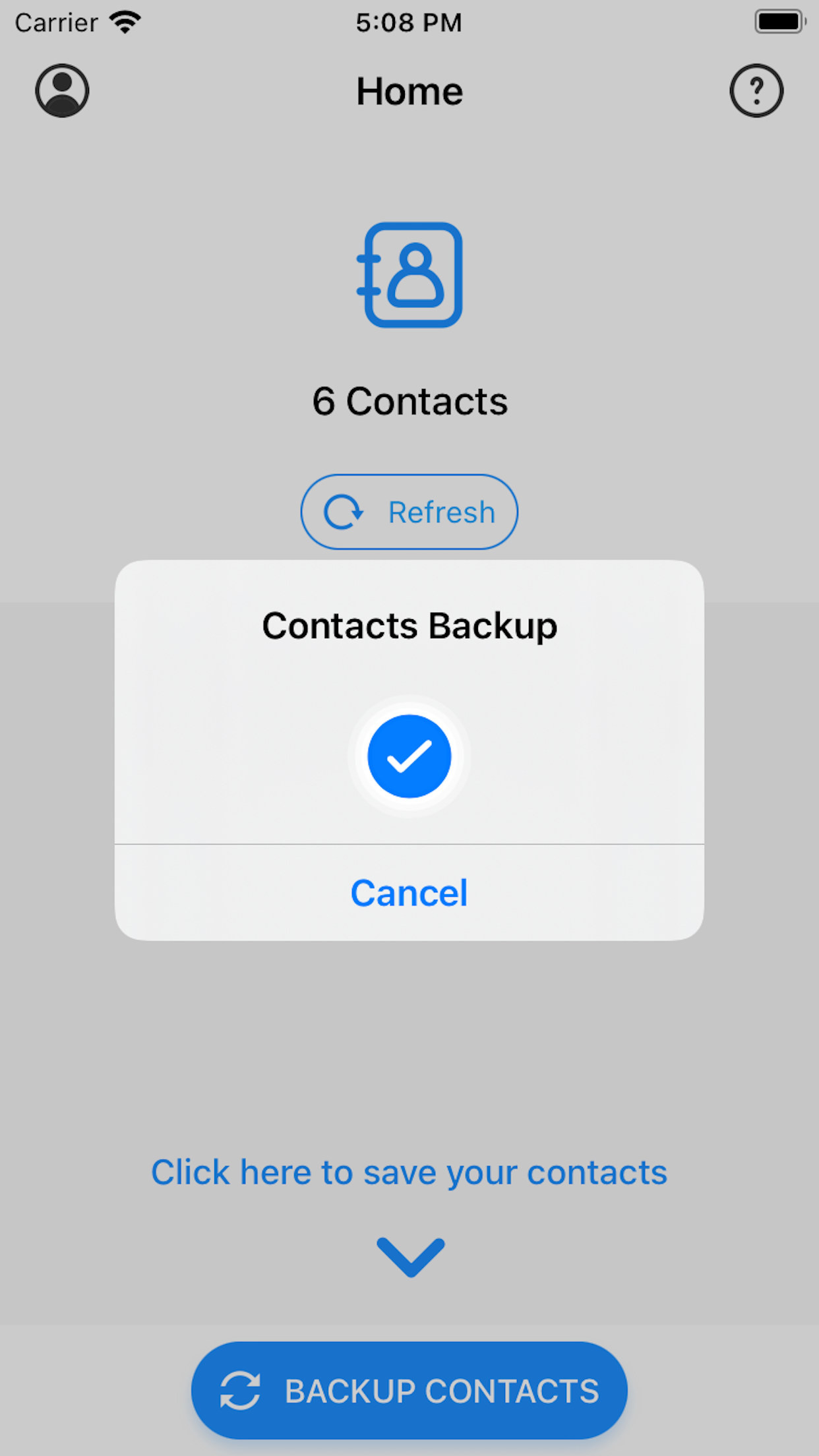 Contacts Backup & Restore Plus