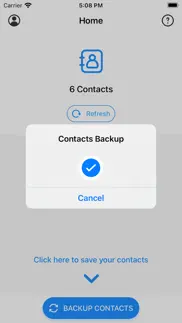 contacts backup & restore plus iphone screenshot 1