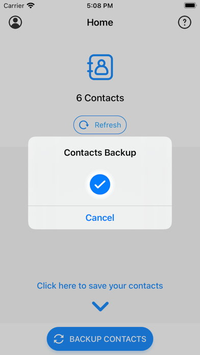 Contacts Backup & Restore Plusのおすすめ画像1