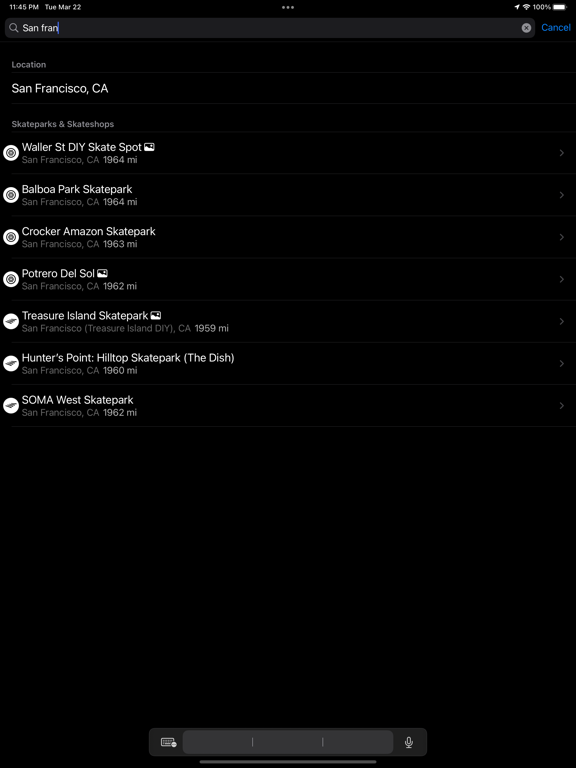 The Skatepark Project iPad screenshot 5 - Sports app
