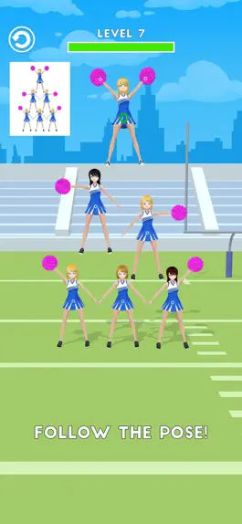 Game screenshot Cheerleader Pose apk
