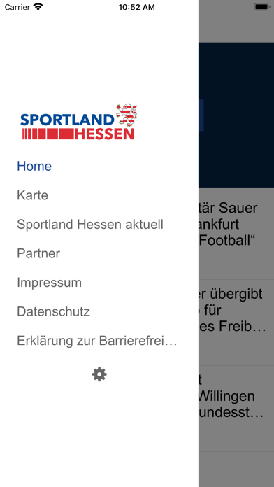 Sportland Hessen App Screenshot